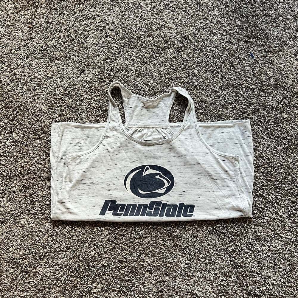Penn State Nittany Lions Women's Navy Racerback Tank Top NWOT